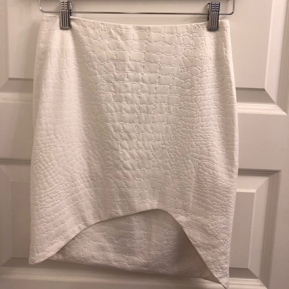 Bec and Bridge white skirt